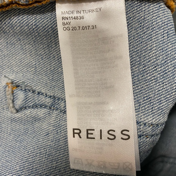 Reiss Bay Relaxed Straight-Fit Jeans - Picture 8 of 16